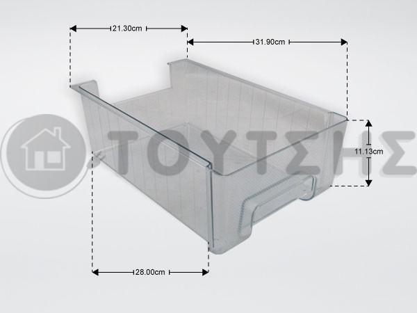 ΓΝΗΣΙΑ ΦΡΟΥΤΟΛΕΚΑΝΗ ΨΥΓΕΙΟΥ SIEMENS BOSCH 00655222 image