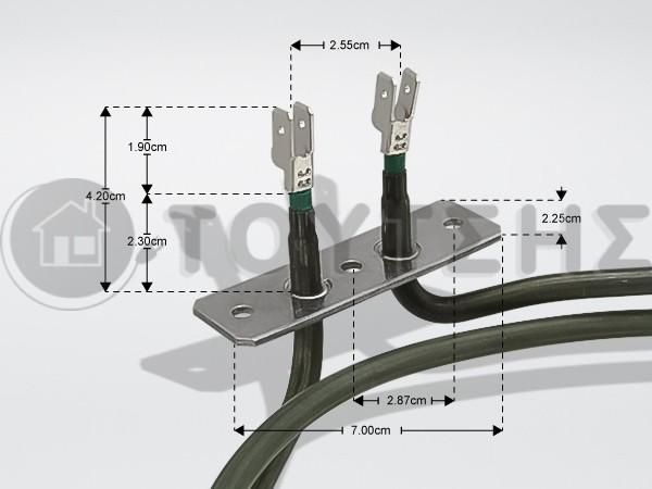 ΑΝΤΙΣΤΑΣΗ ΚΟΥΖΙΝΑΣ ΑΕΡΟΘΕΡΜΗ SIEMENS 2000W 00752777 image