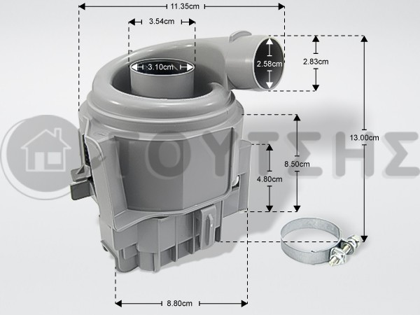 ΜΟΤΕΡ ΘΕΡΜΑΝΣΗΣ ΠΛΥΝΤΗΡΙΟΥ ΠΙΑΤΩΝ ΒΟSCH SIEMENS 755078 image