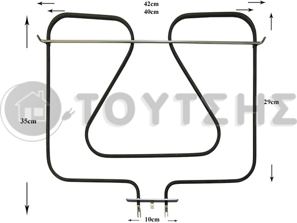 ΑΝΤΙΣΤΑΣΗ ΚΟΥΖΙΝΑΣ ΚΑΤΩ WHIRLPOOL 1700W 481925928681 image