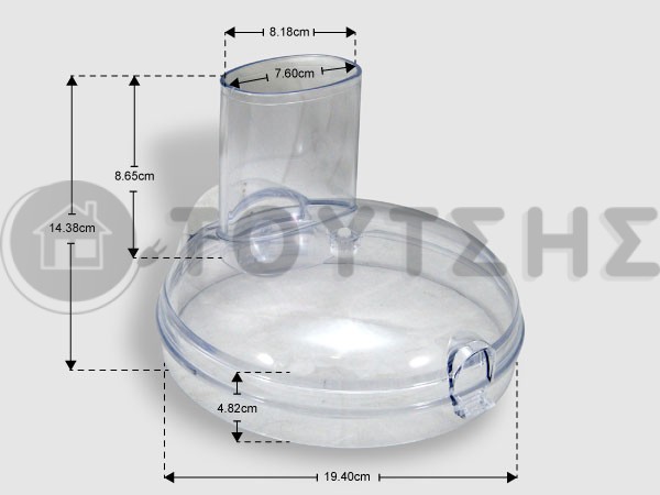 ΚΑΠΑΚΙ ΚΟΥΖΙΝΟΜΗΧΑΝΗΣ MOULINEX MS-5966919 image