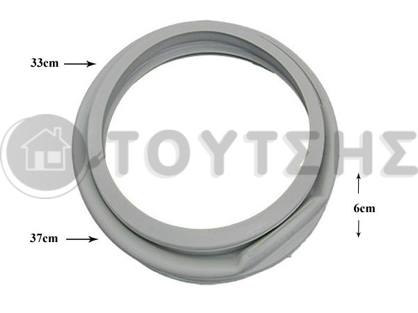 ΛΑΣΤΙΧΟ ΠΟΡΤΑΣ ΠΛΥΝΤΗΡΙΟΥ ΡΟΥΧΩΝ ARISTON INDESIT HOT POINT C00145390  image