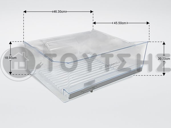 ΦΡΟΥΤΟΛΕΚΑΝΗ ΣΥΝΤΗΡΗΣΗΣ CRISPER BOX ΨΥΓΕΙΟΥ SIEMENS 689256 image