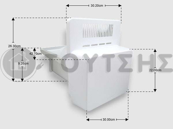 ΓΝΗΣΙΟ ΔΟΧΕΙΟ ΠΑΓΟΜΗΧΑΝΗΣ SAMSUNG DA97-05081G image