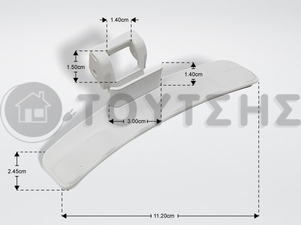 ΚΛΕΙΣΤΡΟ ΠΛΥΝΤΗΡΙΟY ΡΟΥΧΩΝ SAMSUNG DC64-02852A image