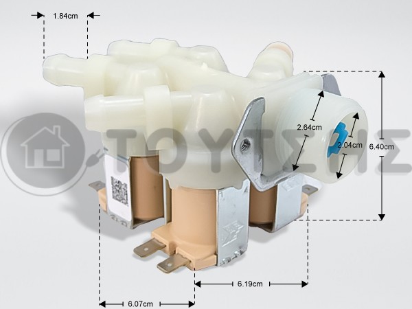 ΒΑΛΒΙΔΑ ΠΛΥΝΤΗΡΙΟΥ ΡΟΥΧΩΝ SAMSUNG DC62-00214N image