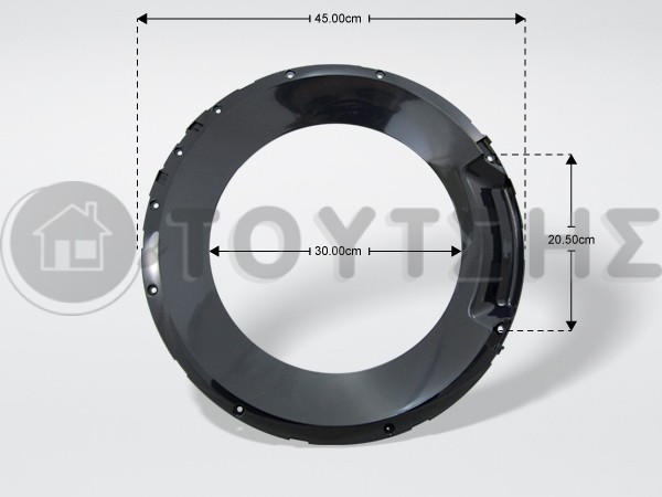 ΠΛΑΙΣΙΟ ΠΟΡΤΑΣ ΠΛΥΝΤΗΡΙΟΥ ΡΟΥΧΩΝ SIEMENS BOSCH 00798821 image