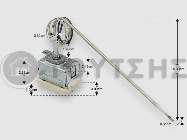 ΘΕΡΜΟΣΤΑΤHΣ ΚΟΥΖΙΝΑΣ EGO GORENJE 312°C 726503 image