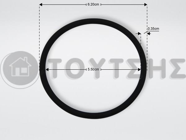 ΦΛΑΝΤΖΑ O-RING Φ 3,53Χ55,56ΜΜ image