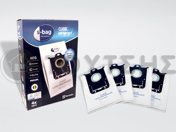 ΣΑΚΟΥΛΑ ΣΚΟΥΠΑΣ ELECTROLUX S BAG LONG PERFORMANCE SET 4 ΤΕΜ image