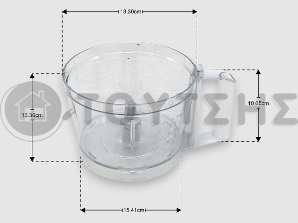 ΓΝΗΣΙΟΣ ΚΑΔΟΣ ΖΥΜΗΣ ΚΟΥΖΙΝΟΜΗΧΑΝΗΣ SIEMENS BOSCH 12009553 image