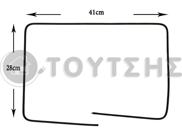 ΦΛΑΝΤΖΑ ΚΟΥΖΙΝΑΣ ΕΣΩΤΕΡΙΚΗ ΚΡΥΣΤΑΛΟΥ WHIRLPOOL 481246668653 image