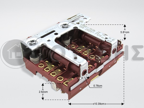 ΔΙΑΚΟΠΤΗΣ ΚΟΥΖΙΝΑΣ ΔΙΠΛΟΣ SIEMENS 00496808 image