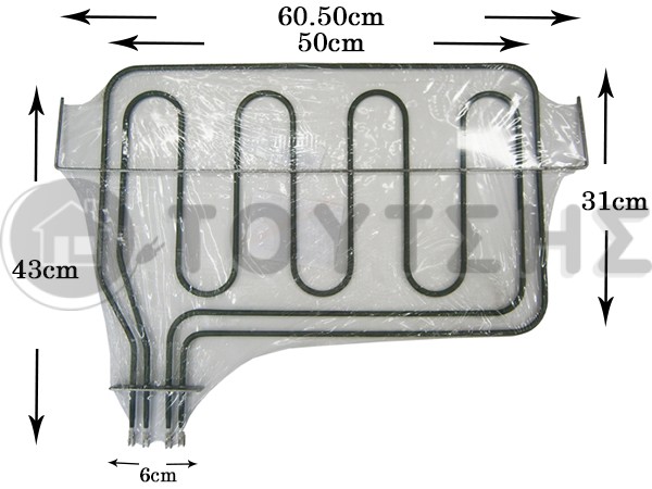 ΑΝΤΙΣΤΑΣΗ ΚΟΥΖΙΝΑΣ ΑΝΩ ΜΕΡΟΣ ΓΚΡΙΛ AEG ELECTROLUX 1200/2000W 4055314761  image