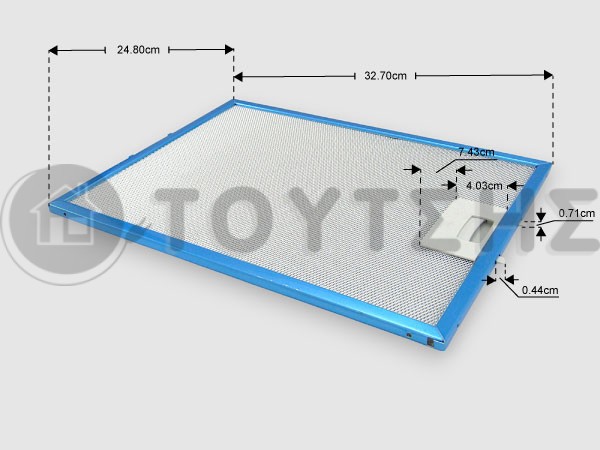 ΦΙΛΤΡΟ ΜΕΤΑΛΛΙΚΟ ΑΠΟΡΡΟΦΗΤΗΡΑ AEG ELECTROLUX 50293009002 image