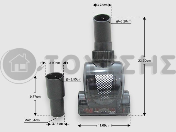 ΓΝΗΣΙΟ ΠΕΛΜΑ MINI ΣΚΟΥΠΑΣ ANIMAL CEAR ROWENTA TEFAL MOULINEX ZR900601 image