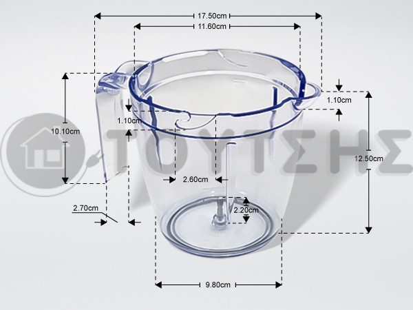 ΚΑΔΟΣ ΡΑΒΔΟΜΠΛΕΝΤΕΡ MOULINEX FS-9100014122 image