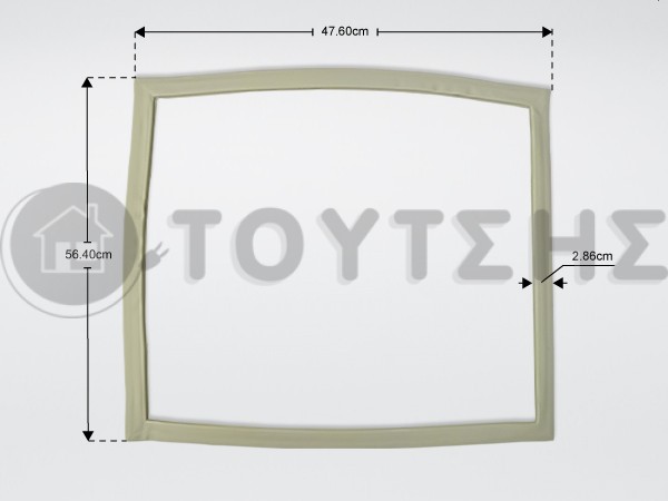 ΛΑΣΤΙΧΟ ΠΟΡΤΑΣ ΚΑΤΑΨΥΞΗΣ ΨΥΓΕΙΟΥ SAMSUNG DA97-12873F image