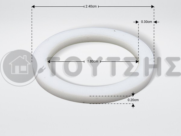 ΦΛΑΝΤΖΑ Φ 24Χ18Χ2ΜΜ image