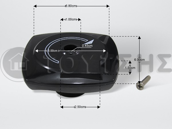 ΜΠΟΥΤΟΝ ΚΑΠΑΚΙΟΥ ΧΥΤΡΑΣ ΤΥΠΟΥ SEB  X1040002 image