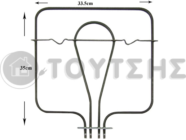 ΑΝΤΙΣΤΑΣΗ ΚΟΥΖΙΝΑΣ ΚΑΤΩ MΕΡΟΣ CANDY 1050+450W 41020672 image