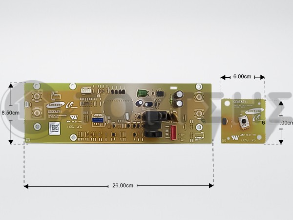 ΠΛΑΚΕΤΑ ΠΛΥΝΤΗΡΙΟΥ ΡΟΥΧΩΝ SAMSUNG DE92-02875B image