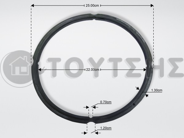 ΛΑΣΤΙΧΟ ΧΥΤΡΑΣ TEFAL VITALY-OPTIMA-SENSOR 4.5/6/7.5LT SA-792189 image