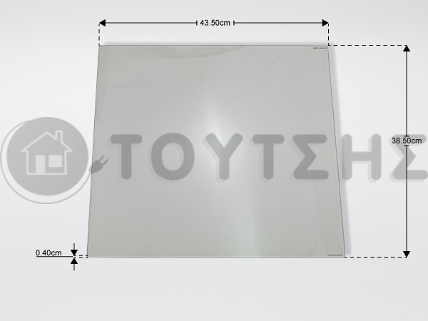 ΚΡΥΣΤΑΛΛΟ ΕΝΔΙΑΜΕΟ BOSCH 43Χ38 479851 image