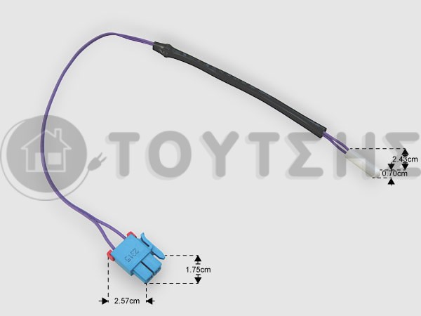 ΓΝΗΣΙΑ ΘΕΡΜΑΣΦΑΛΕΙΑ ΨΥΓΕΙΟΥ SAMSUNG DA32-10105G image