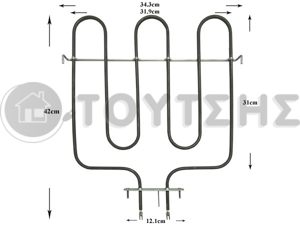 ΑΝΤΙΣΤΑΣΗ ΚΟΥΖΙΝΑΣ ΑΝΩ FAGOR 2100W 74X2310 image