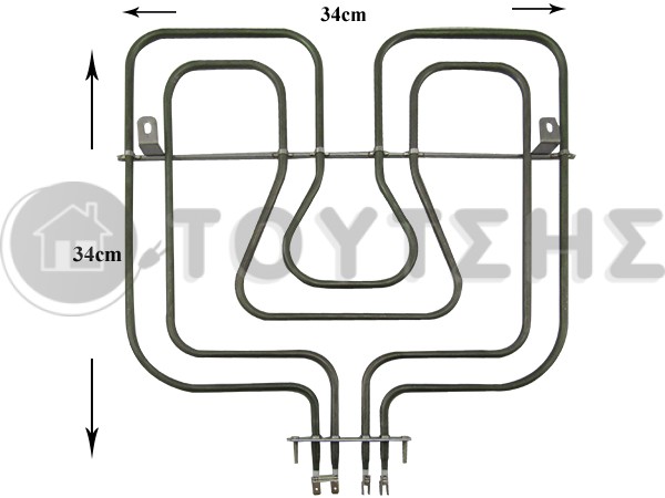 ΑΝΤΙΣΤΑΣΗ ΚΟΥΖΙΝΑΣ ΑΝΩ AEG 800+1650W 3570411037 image