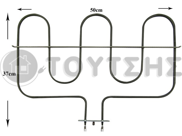 ΑΝΤΙΣΤΑΣΗ ΚΟΥΖΙΝΑΣ ΚΑΤΩ ΜΕΡΟΣ ARISTON INDESIT 1300W 141176 C00049943 image