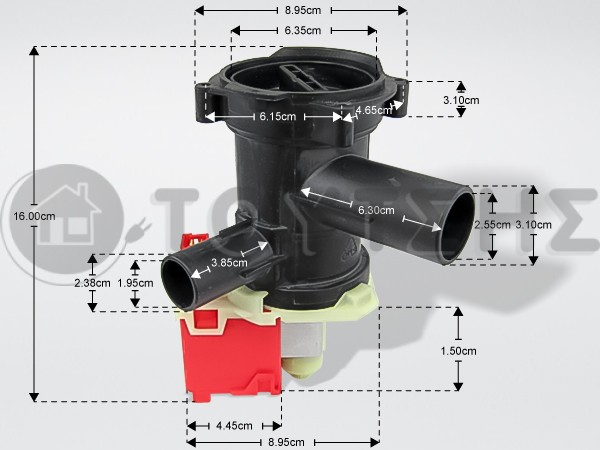 ΑΝΤΛΙΑ ΠΛΥΝΤΗΡΙΟY ΡΟΥΧΩΝ  SIEMENS BOSCH 00144192 image