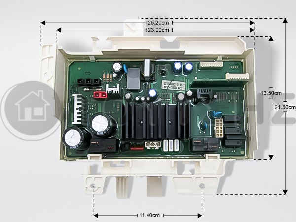 ΠΛΑΚΕΤΑ ΚΕΝΤΡΙΚΗ MAIN ΠΛΥΝΤΗΡΙΟΥ ΡΟΥΧΩΝ SAMSUNG DC92-01630A image