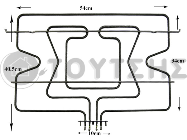 ΑΝΤΙΣΤΑΣΗ ΚΟΥΖΙΝΑΣ SMEG ΑΝΩ ΜΕΡΟΣ 1300W-1600W 806890864 image