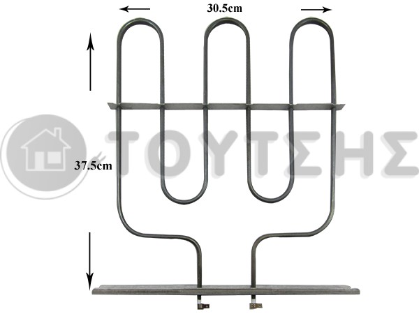 ΑΝΤΙΣΤΑΣΗ ΚΟΥΖΙΝΑΣ ΚΑΤΩ ΜΕΡΟΣ ARISTON 1000W C00037055 image