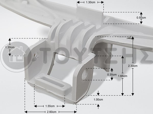 ΚΛΕΙΣΤΡΟ ΠΛΥΝΤΗΡΙΟY ΡΟΥΧΩΝ SAMSUNG DC64-02852A image