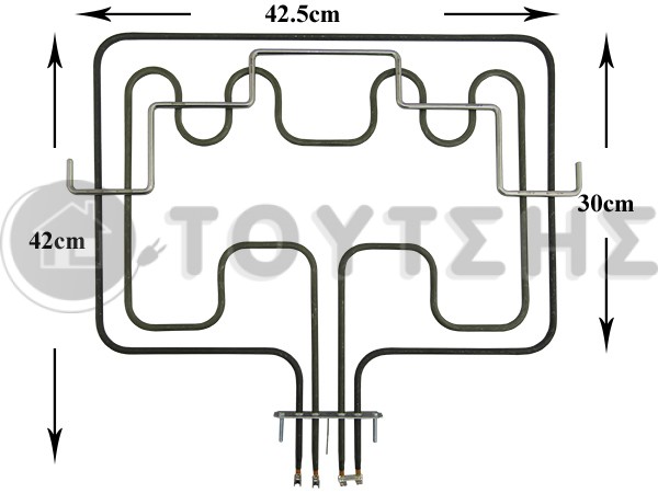 ΑΝΤΙΣΤΑΣΗ ΚΟΥΖΙΝΑΣ ΑΝΩ AEG ZANUSSI ELECTROLUX 240V 1000+2100W 3878253511 image