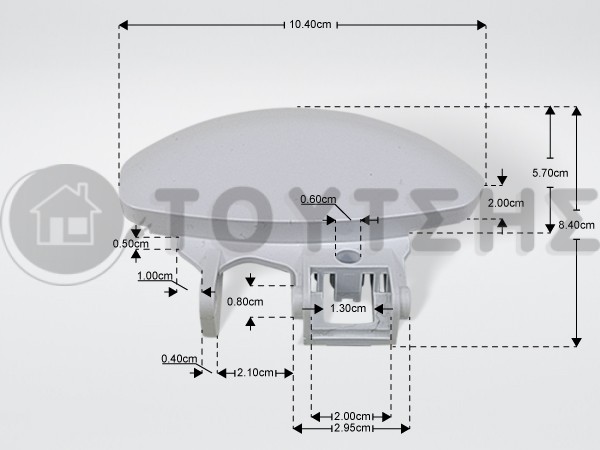 ΚΛΕΙΣΤΡΟ ΠΛΥΝΤΗΡΙΟΥ ΡΟΥΧΩΝ AEG ZANUSSI 1260570500 image