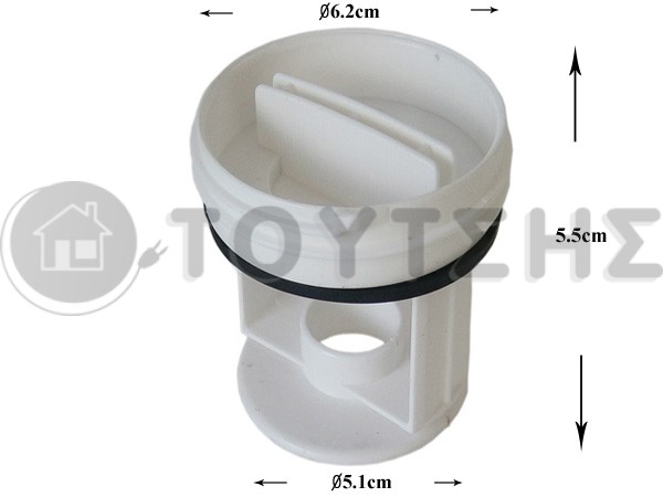 ΦΙΛΤΡΟ ΠΛΥΝΤΗΡΙΟΥ ΡΟΥΧΩΝ SIEMENS 00182430 image