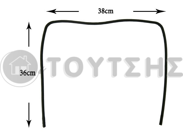 ΦΛΑNΤΖA ΚΟΥΖΙΝΑΣ  ARCELIK BEKO 455920002 image