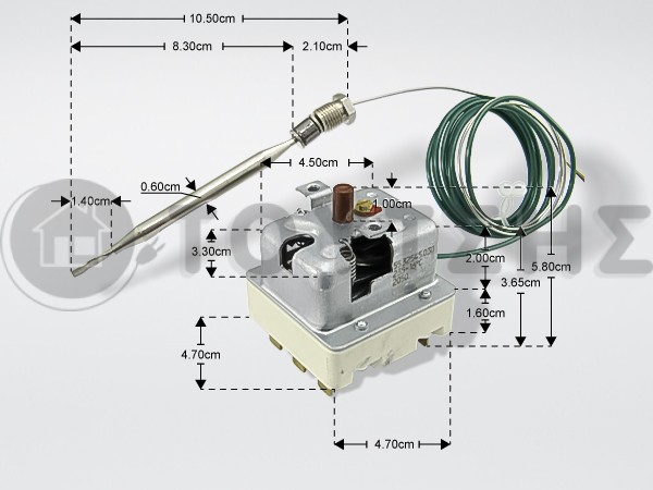 ΘΕΡΜΟΣΤΑΤΗΣ ΕΠΑΓ.ΚΟΥΖΙΝΑΣ 16-235°C EGO image