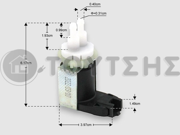 ΓΝΗΣΙΑ ΑΝΤΛΙΑ ΑΠΟΧΕΤΕΥΣΗΣΗ ΣΙΔΗΡΟΥ ROWENTA RS-DW0265 image