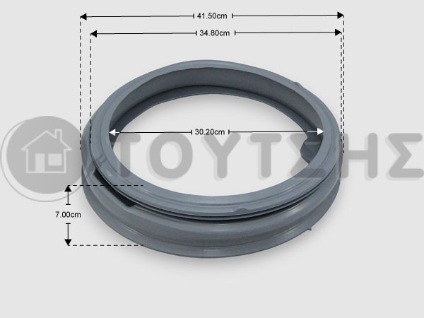 ΛΑΣΤΙΧΟ ΠΟΡΤΑΣ ΠΛΥΝΤΗΡΙΟΥ SKYWORTH F61090001 image