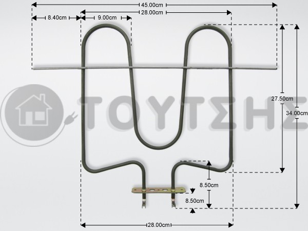 ΑΝΤΙΣΤΑΣΗ ΚΟΥΖΙΝΑΣ ΚΑΤΩ ARISTON 1500W image