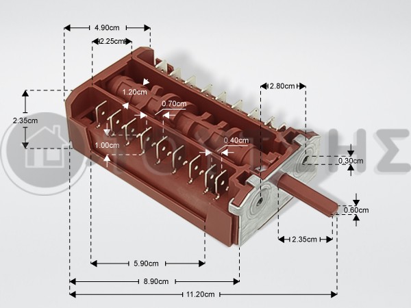 ΔΙΑΚΟΠΤΗΣ ΦΟΥΡΝΟΥ VESTEL SAMSUNG 32009169 image