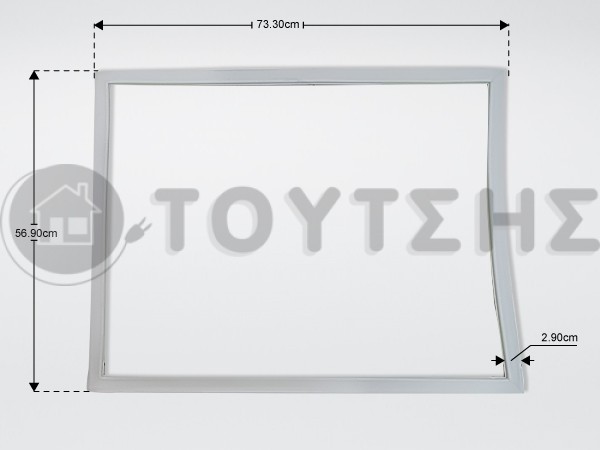 ΛΑΣΤΙΧΟ ΠΟΡΤΑΣ ΚΑΤΑΨΥΞΗΣ ΨΥΓΕΙΟΥ SAMSUNG DA97-19053G image