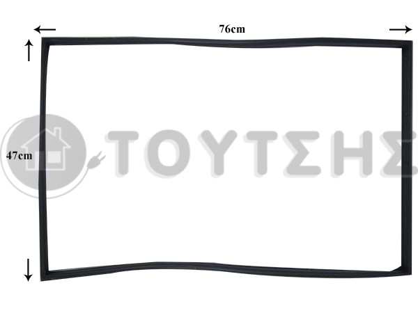 ΦΛΑΝΤΖΑ ΠΟΡΤΑΣ ΕΠΑΓ.ΦΟΥΡΝΟΥ RATIONAL 20.00.396P 470Χ760ΜΜ image