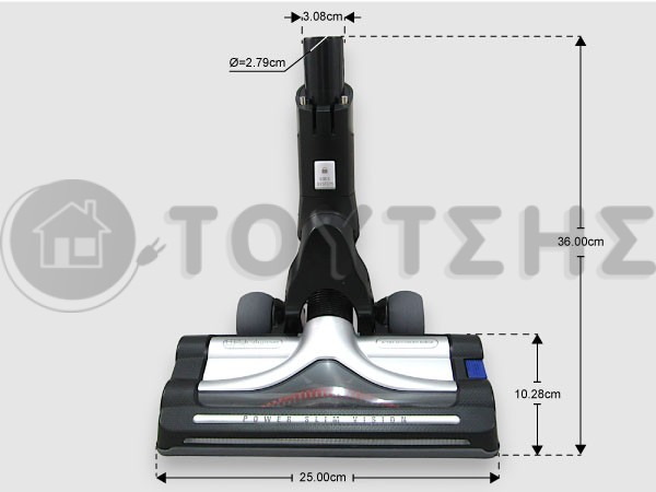 ΓΝΗΣΙΟ ΠΕΛΜΑ ΣΚΟΥΠΑΣ ΤTURBO POWER SLIM VISION ROWENTA RS-2230001098 image