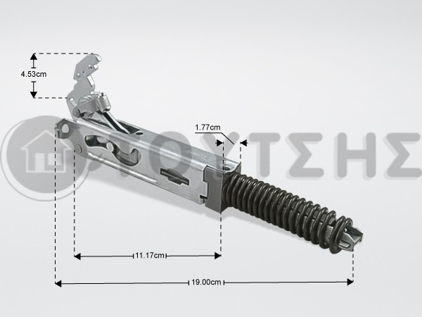 ΜΕΝΤΕΣΕΣ ΚΟΥΖΙΝΑΣ ΑΡΙΣΤΕΡΟΣ - ΔΕΞΙΟΣ SOFT GORENJE KOERTING 570151 image